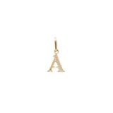 Letter Pendant Gold Plated