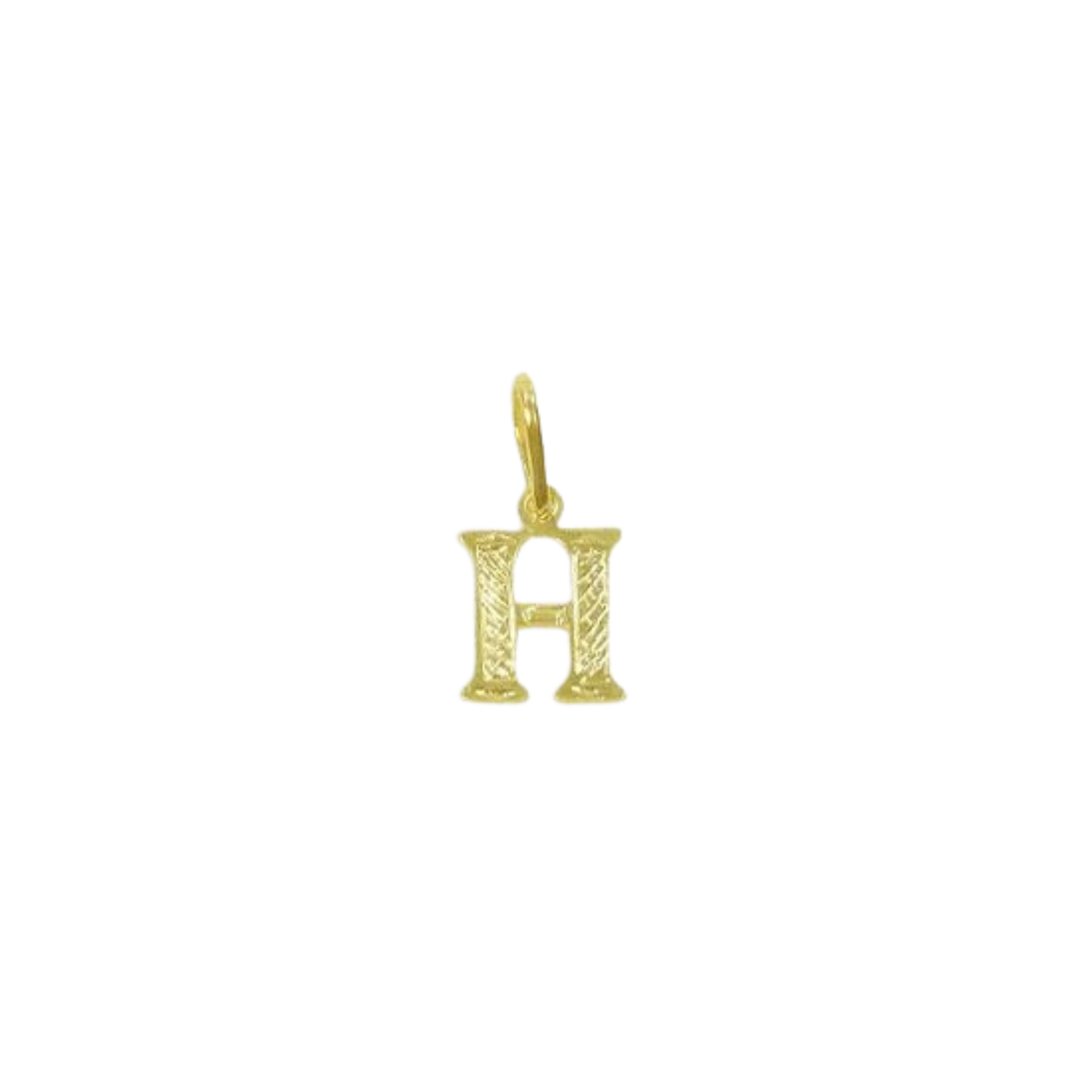 Letter Pendant Gold Plated