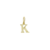 Letter Pendant Gold Plated