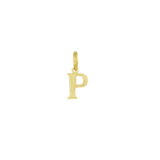 Letter Pendant Gold Plated