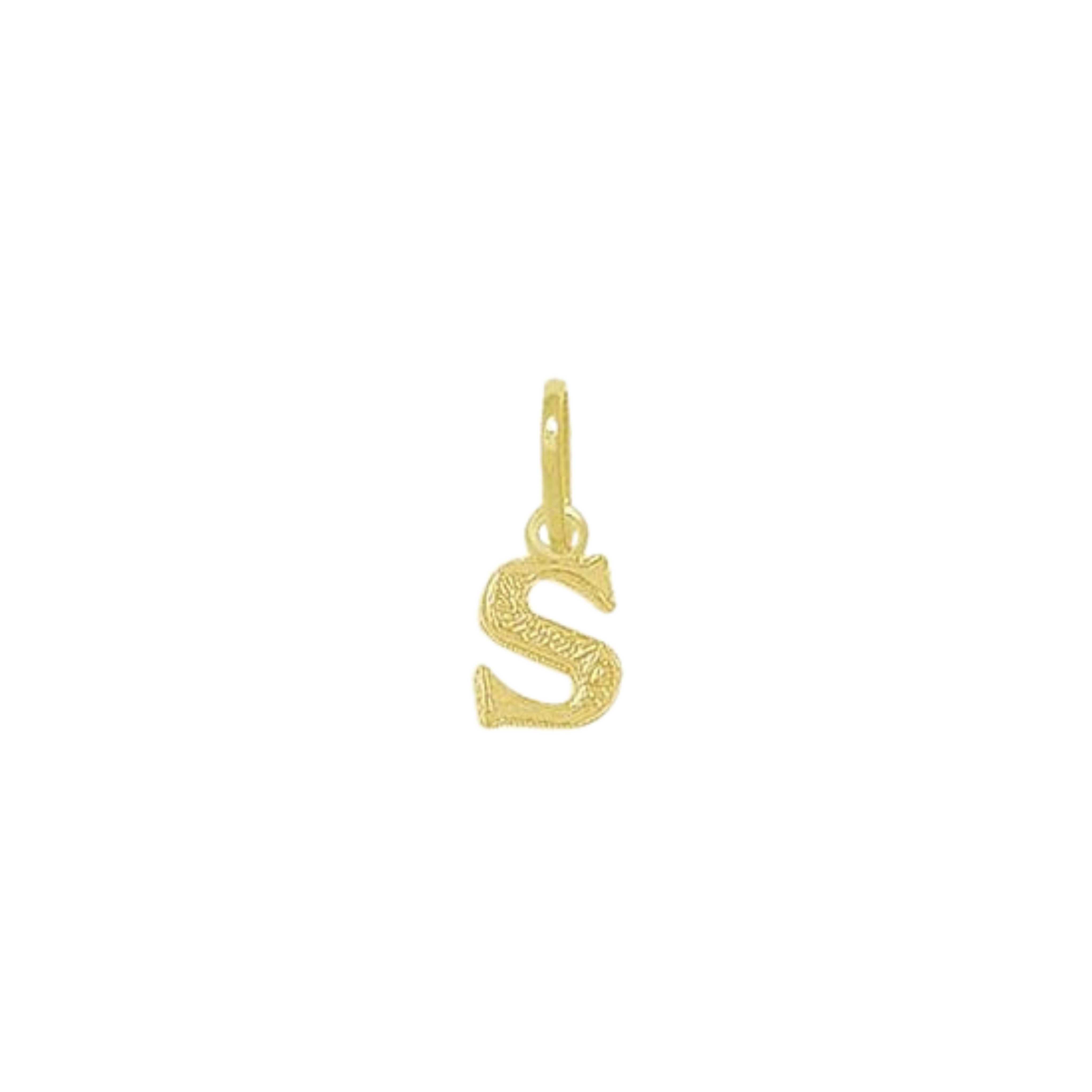 Letter Pendant Gold Plated