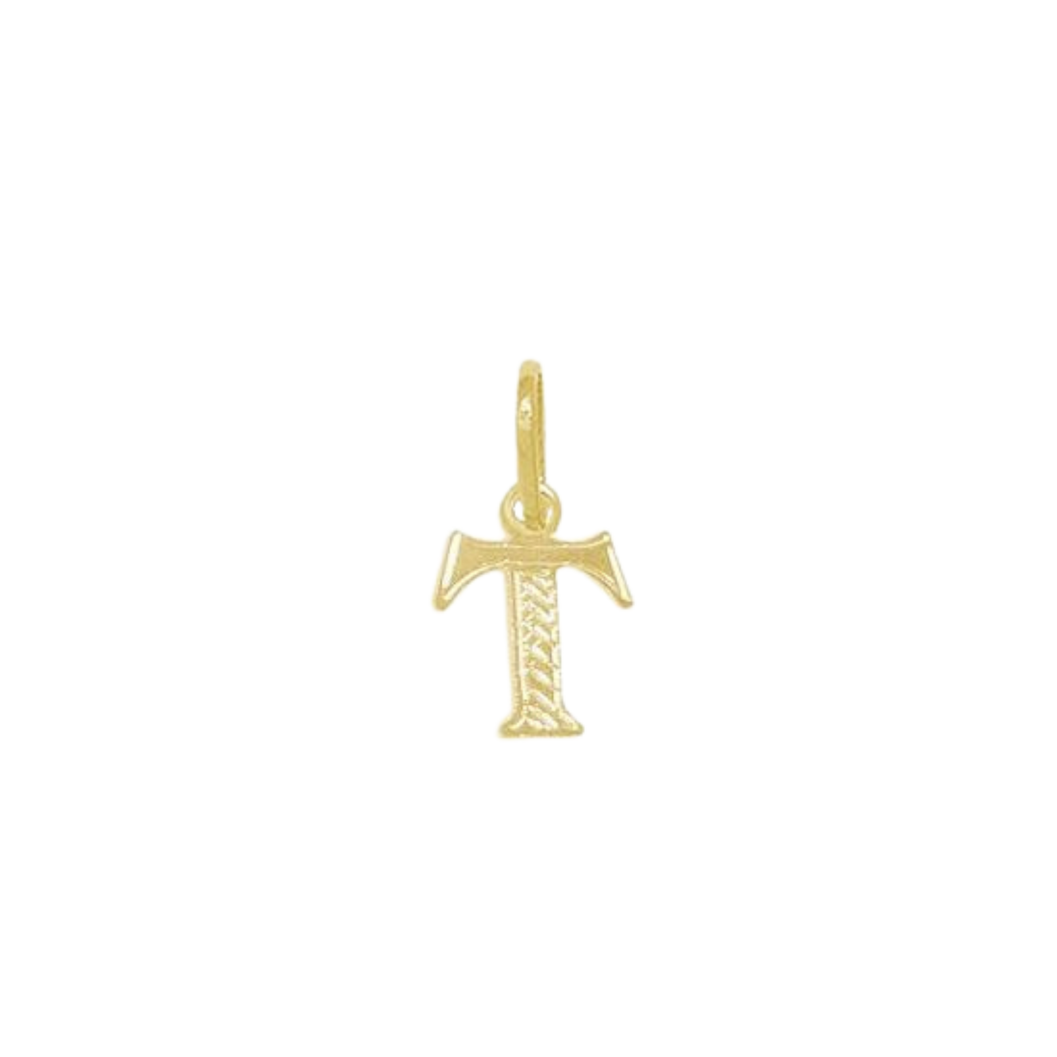 Letter Pendant Gold Plated