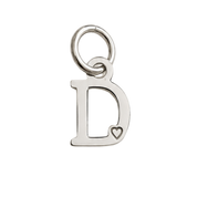 Pendentif de Lettre Plaqué Or