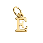 Pendentif de Lettre Plaqué Or