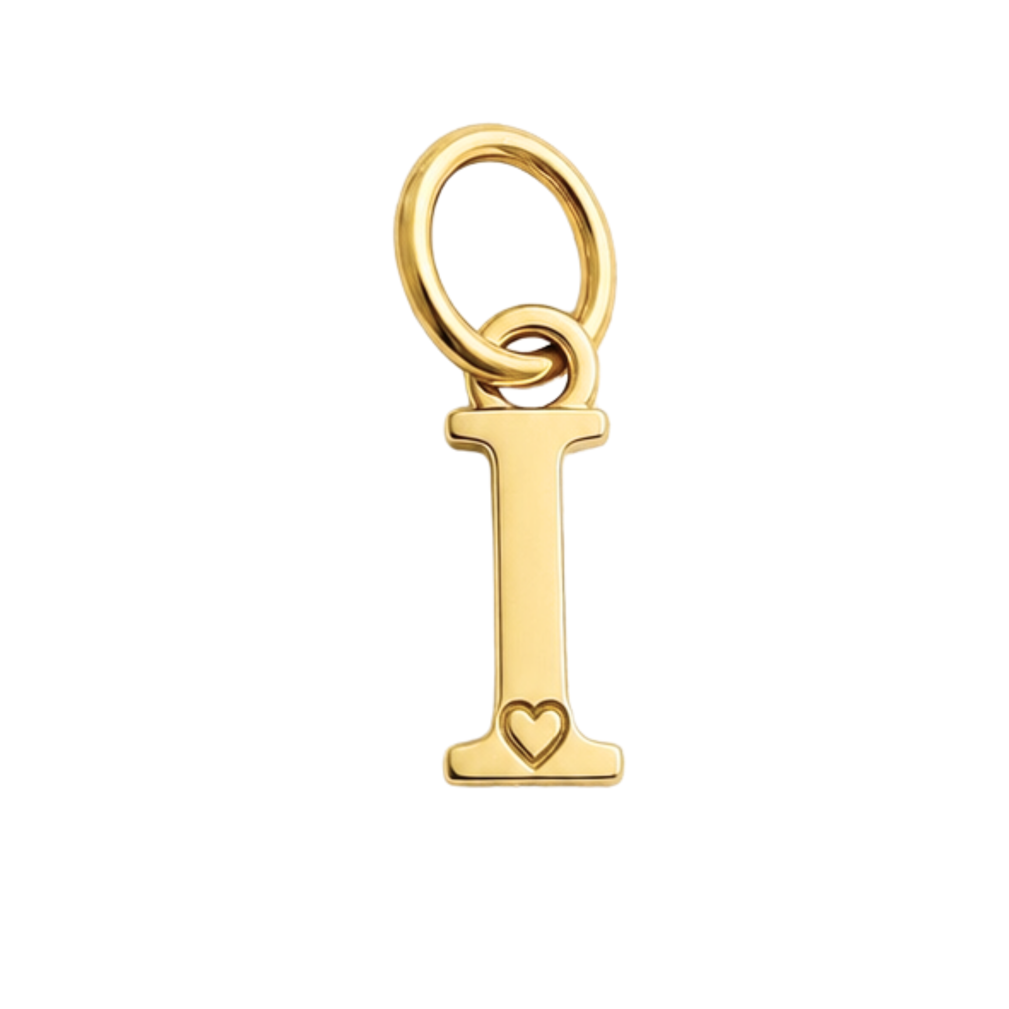 Pendentif de Lettre Plaqué Or