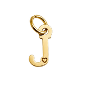 Pendentif de Lettre Plaqué Or