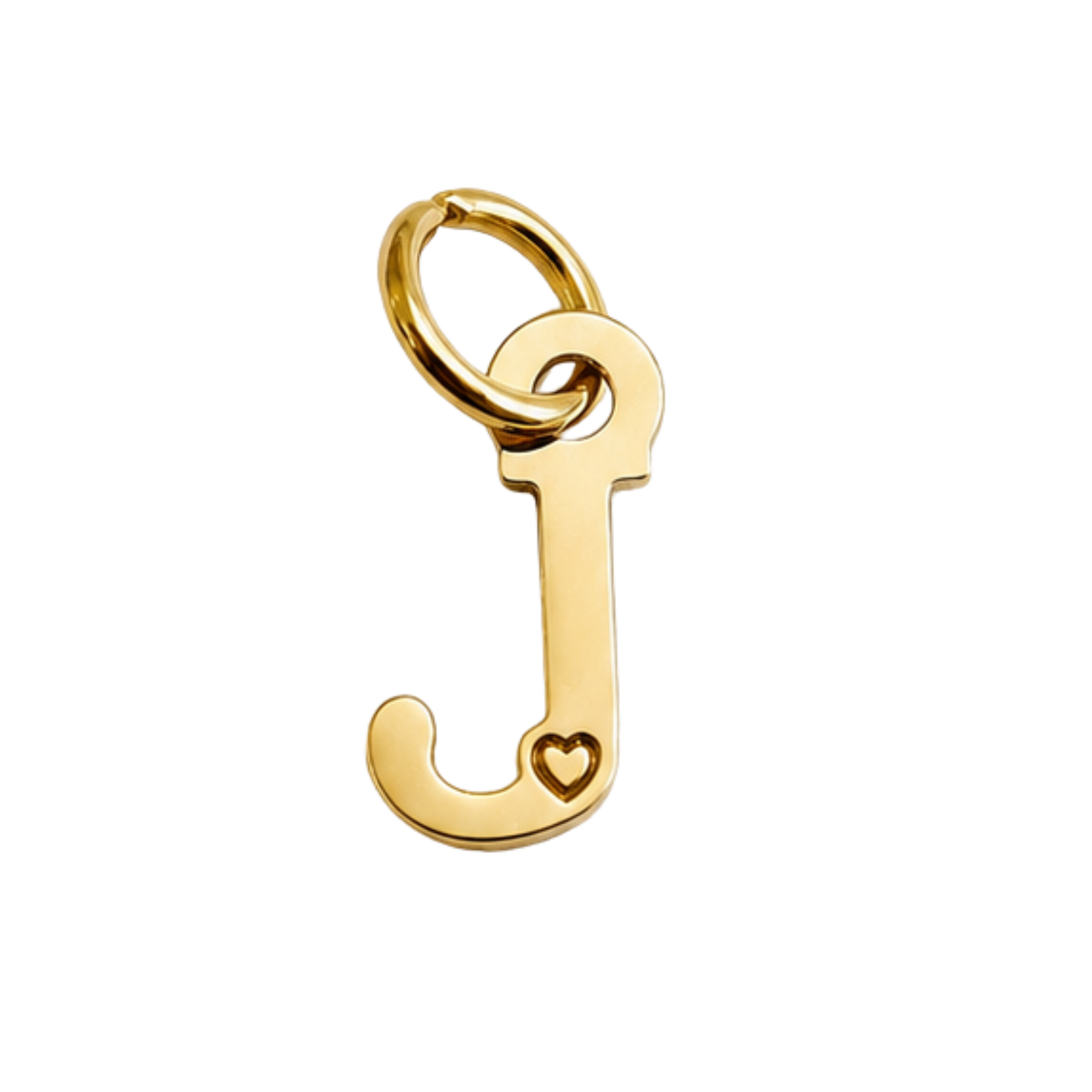 Pendentif de Lettre Plaqué Or