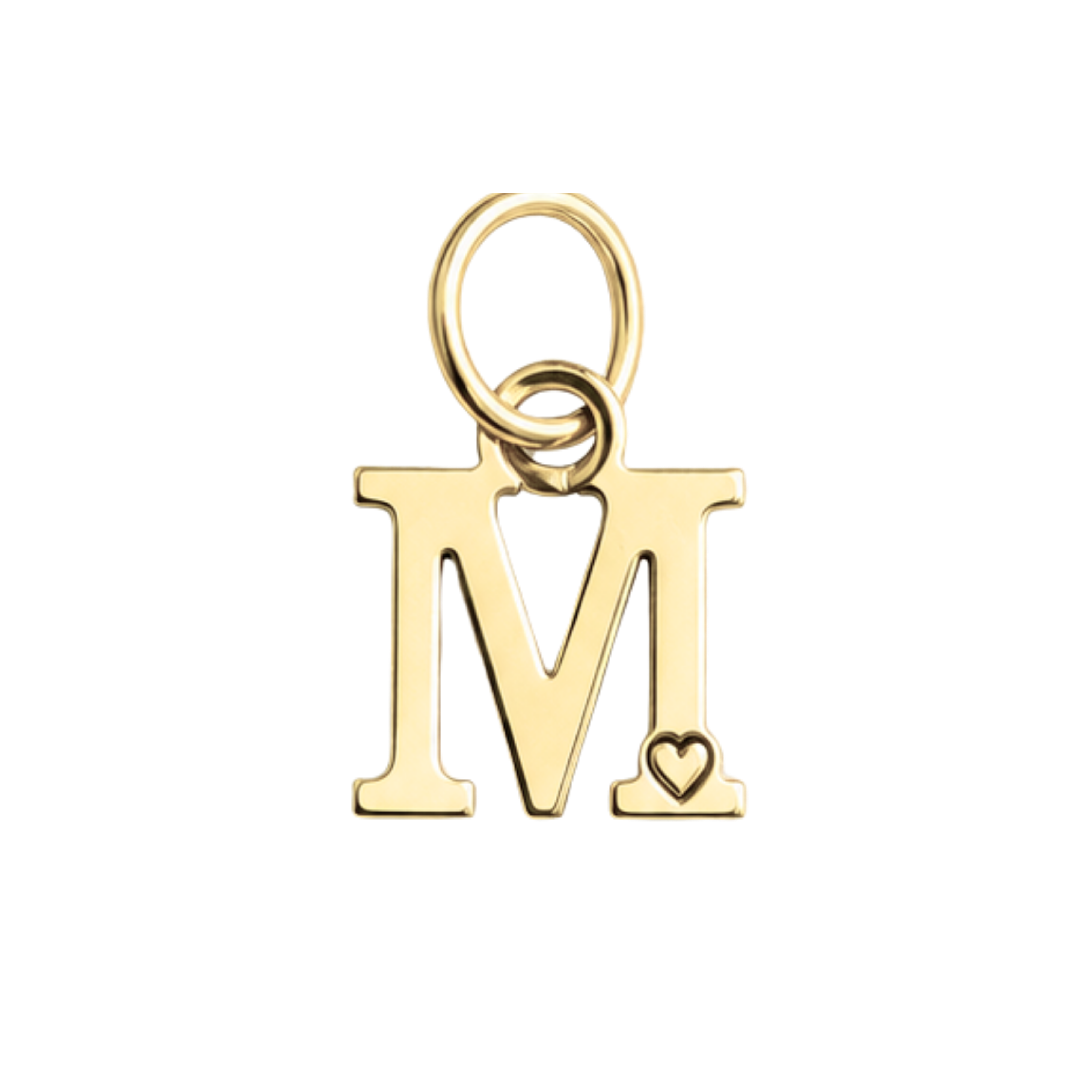 Pendentif de Lettre Plaqué Or