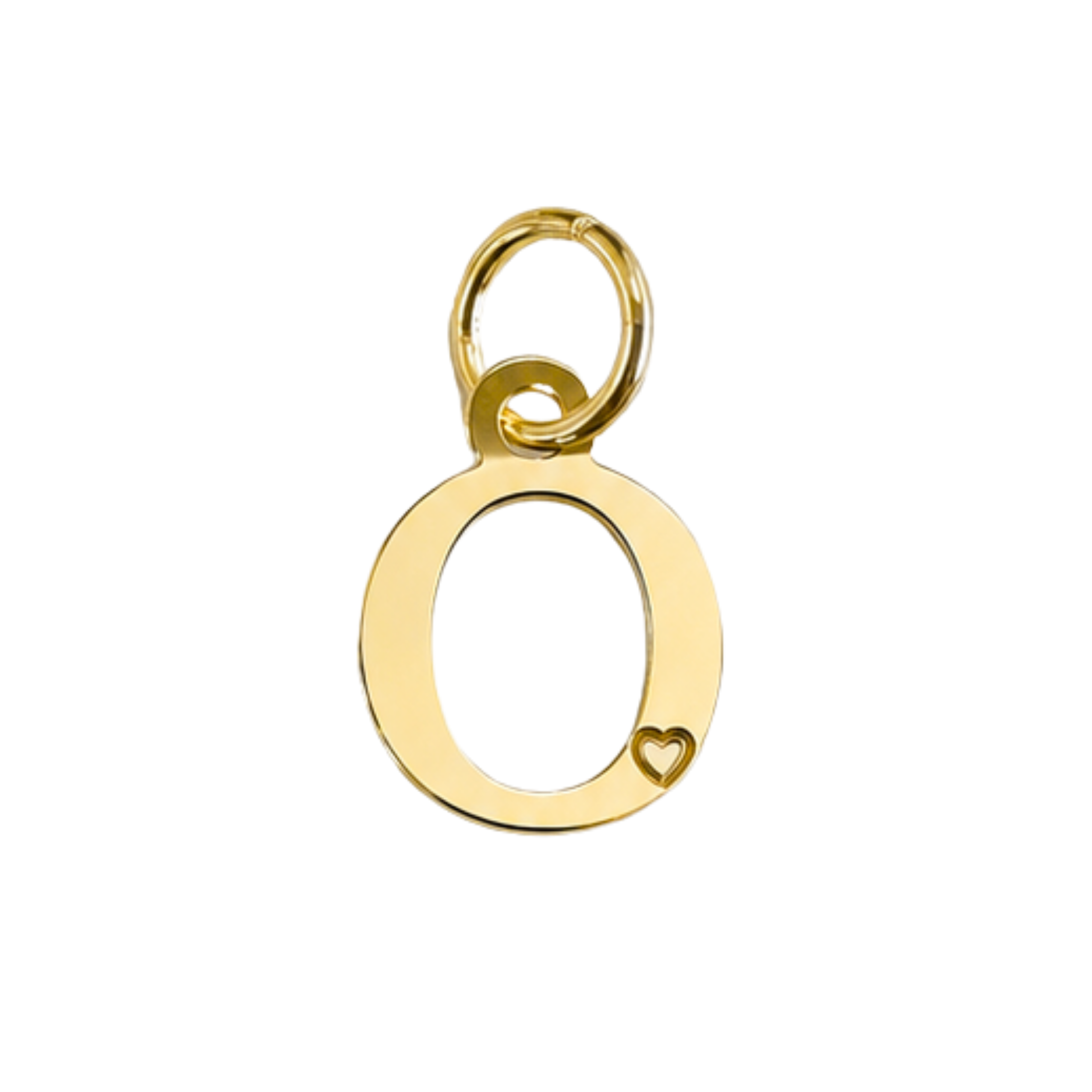 Pendentif de Lettre Plaqué Or