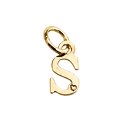 Pendentif de Lettre Plaqué Or