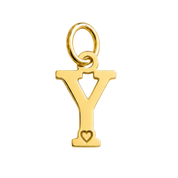 Pendentif de Lettre Plaqué Or