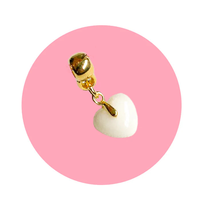 Charm Cuore Paffuto - Gioiello Di Latte Materno