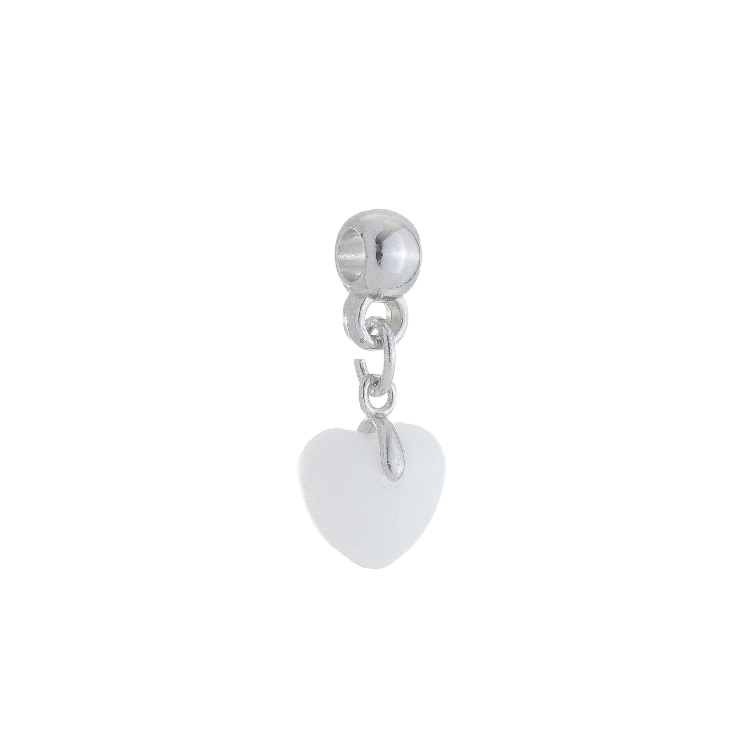 Charm Cuore Paffuto - Gioiello Di Latte Materno