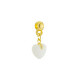 Charm Cuore Paffuto - Gioiello Di Latte Materno