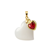 Heart with Ruby Heart