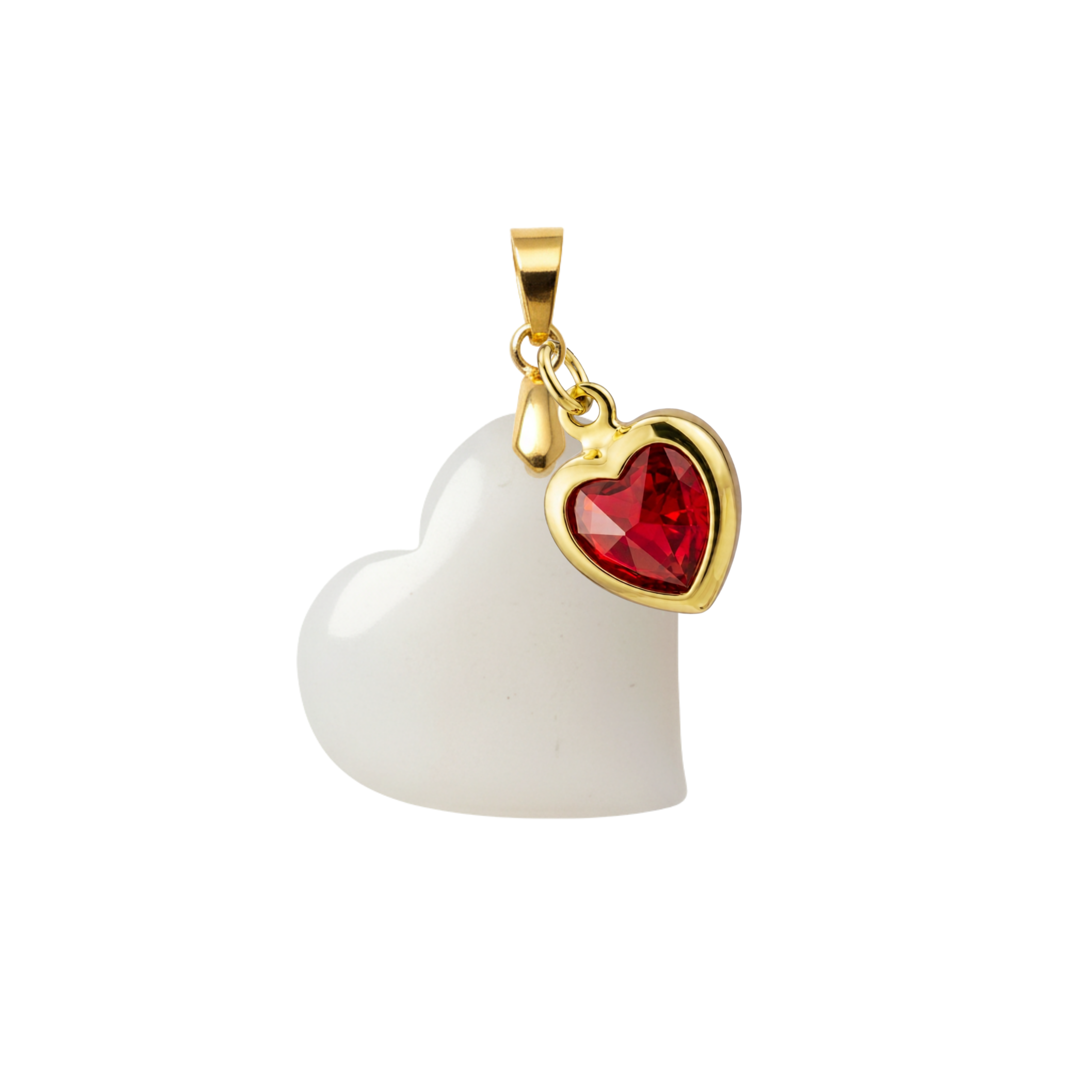 Heart with Ruby Heart