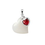 Heart with Ruby Heart
