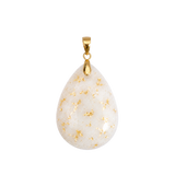 Chubby Drop with Gold Leaf