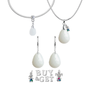 Diamant Tropfen mit Sohn oder Tochter