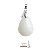 Gota Lapidada com Gota Zircônia