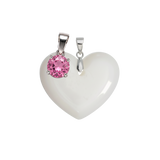 Cœur Rondouillard Supplémentaire avec Pendentif du Mois de Naissance