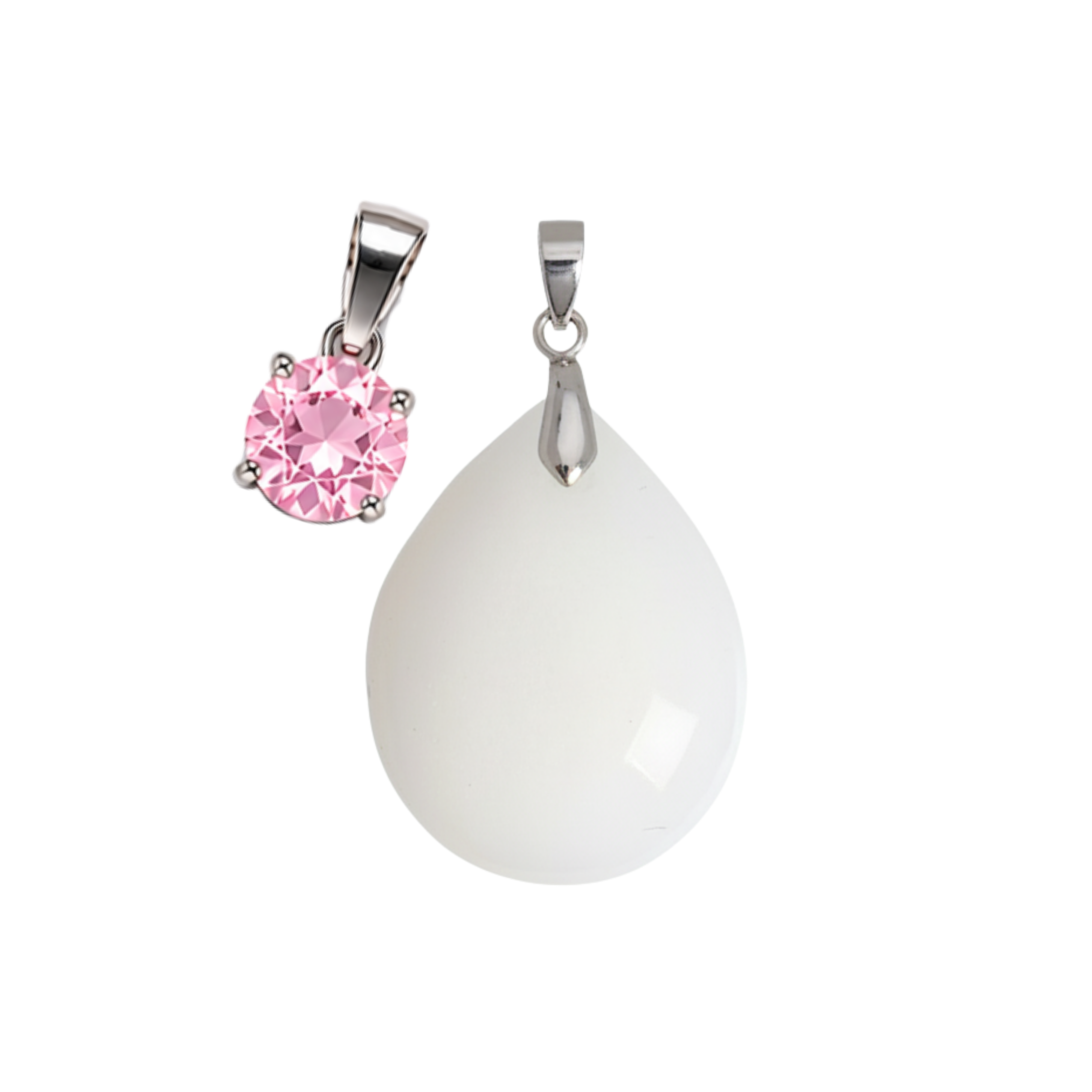 Mini Gota Adicional com Pingente de Pedra do Mês de Nascimento