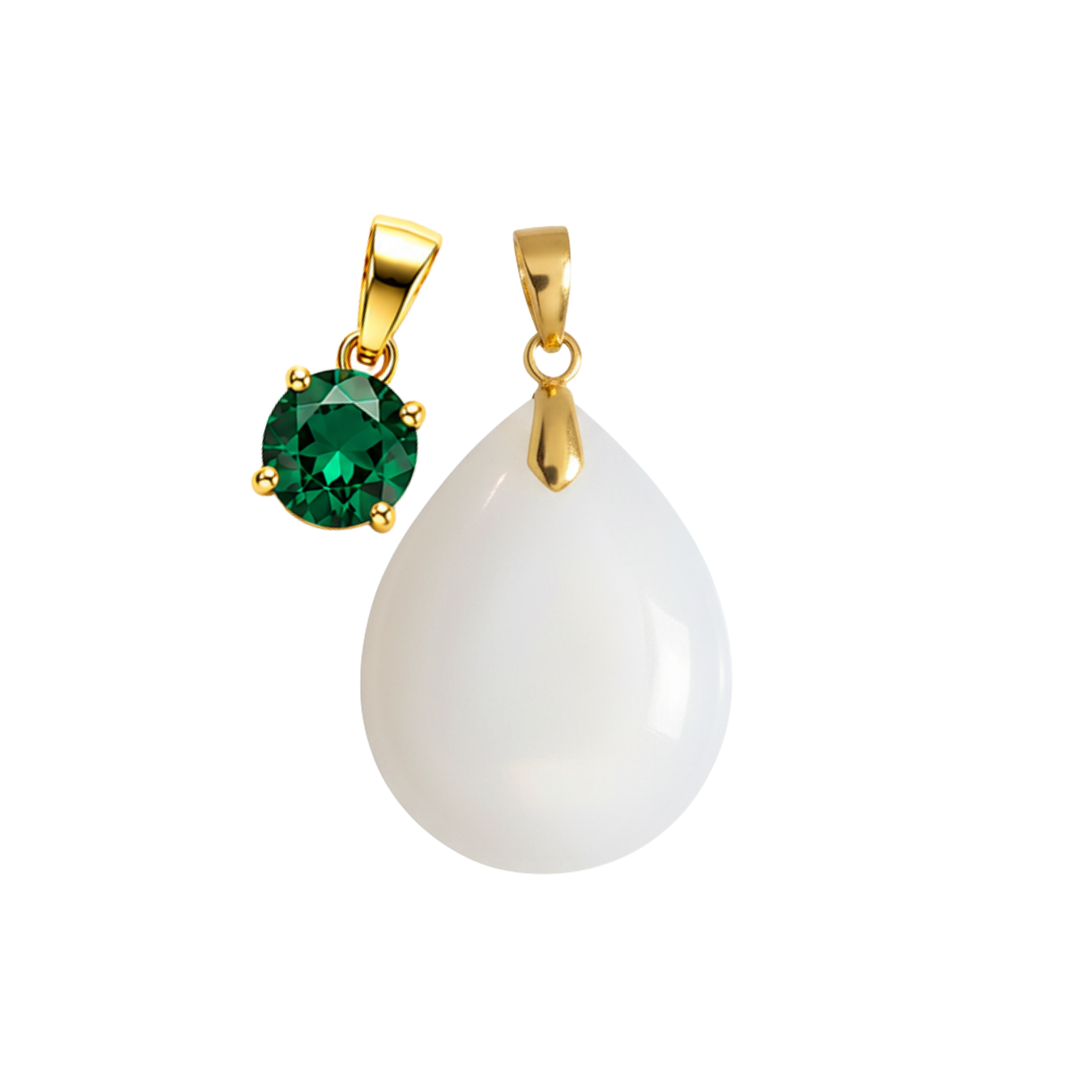 Mini Gota Adicional com Pingente de Pedra do Mês de Nascimento