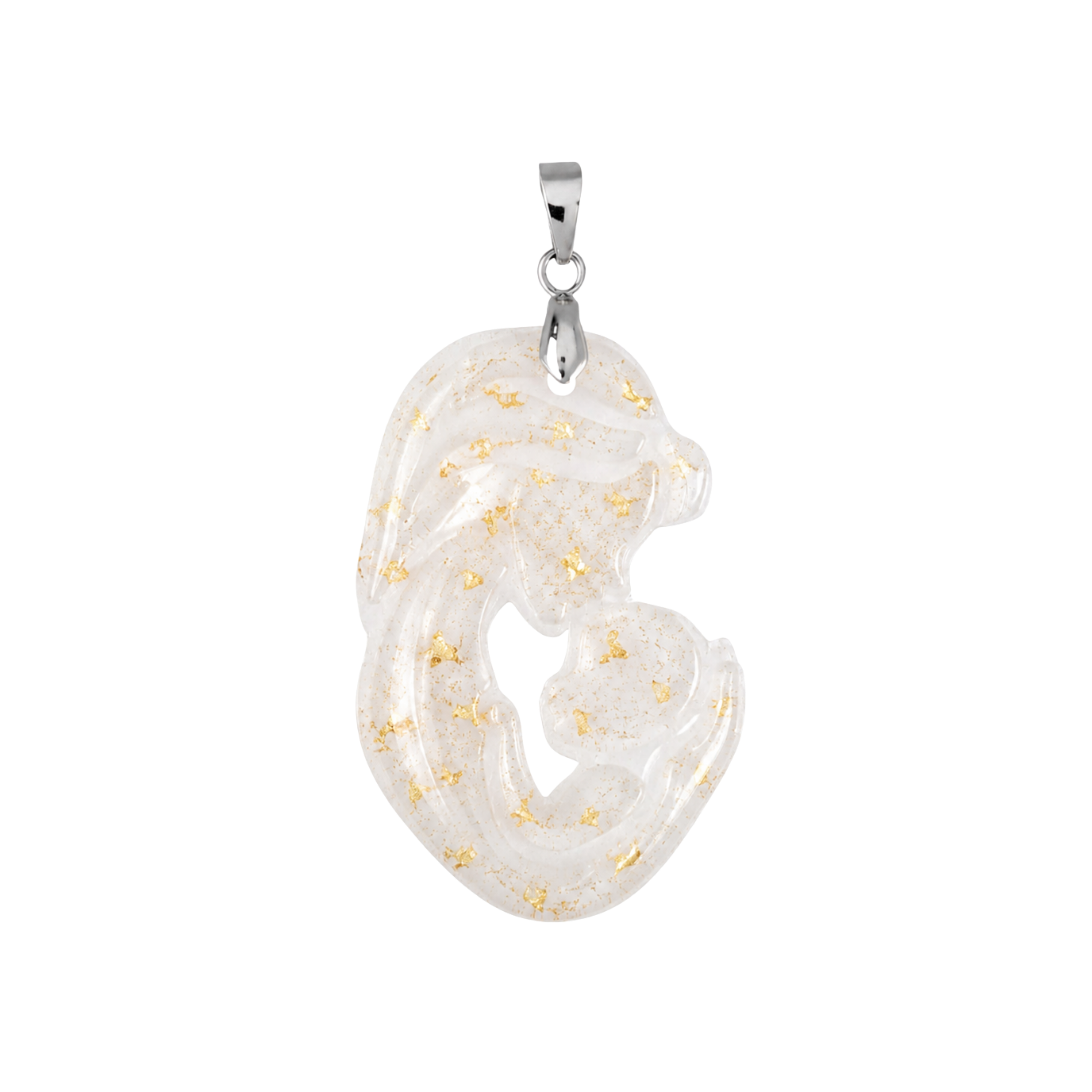 Mother and Baby with Gold Leaf