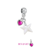 Mini Estrela com Coração de Mãe