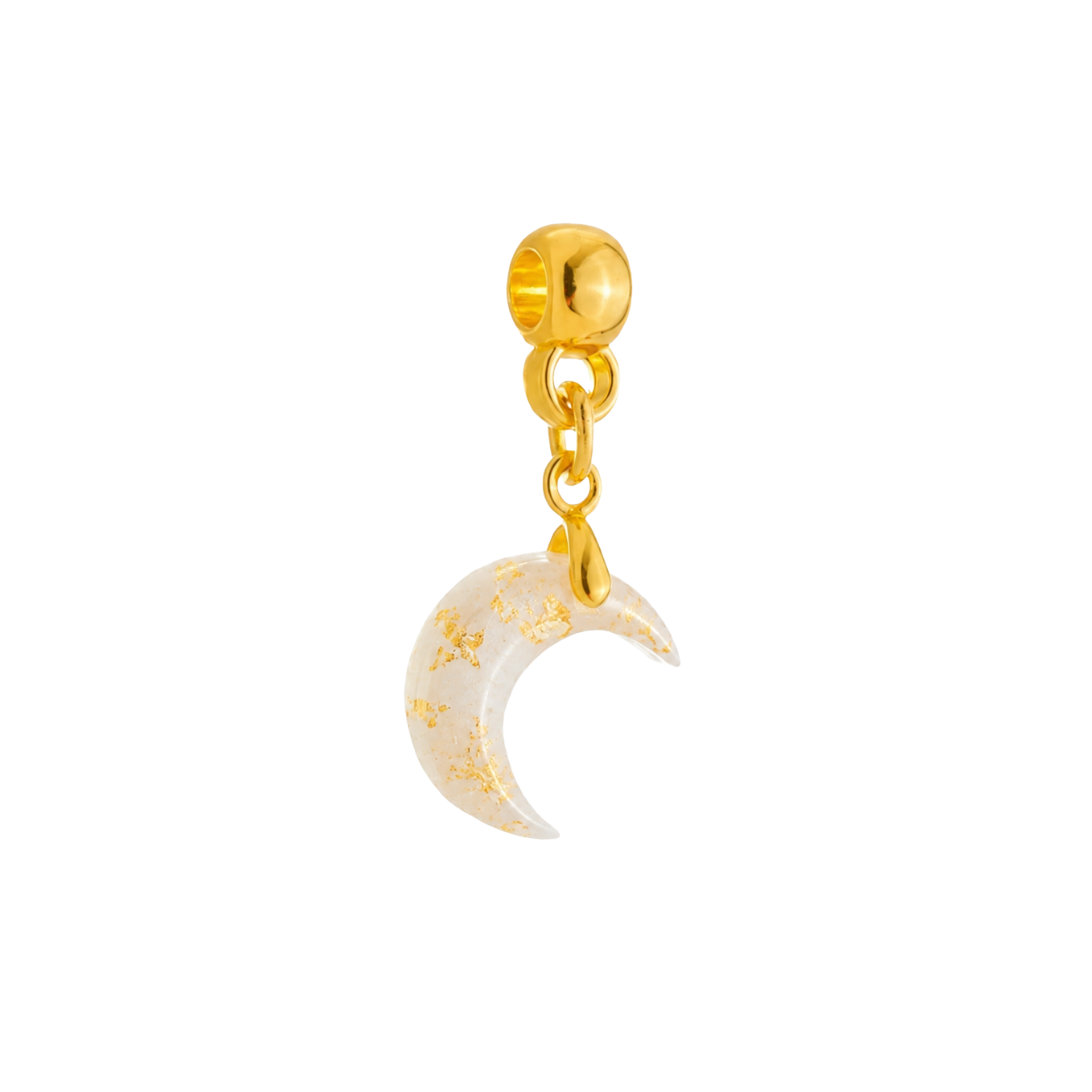 Mini Moon with Gold Leaf