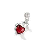 Mini Lua com Coração Rubi