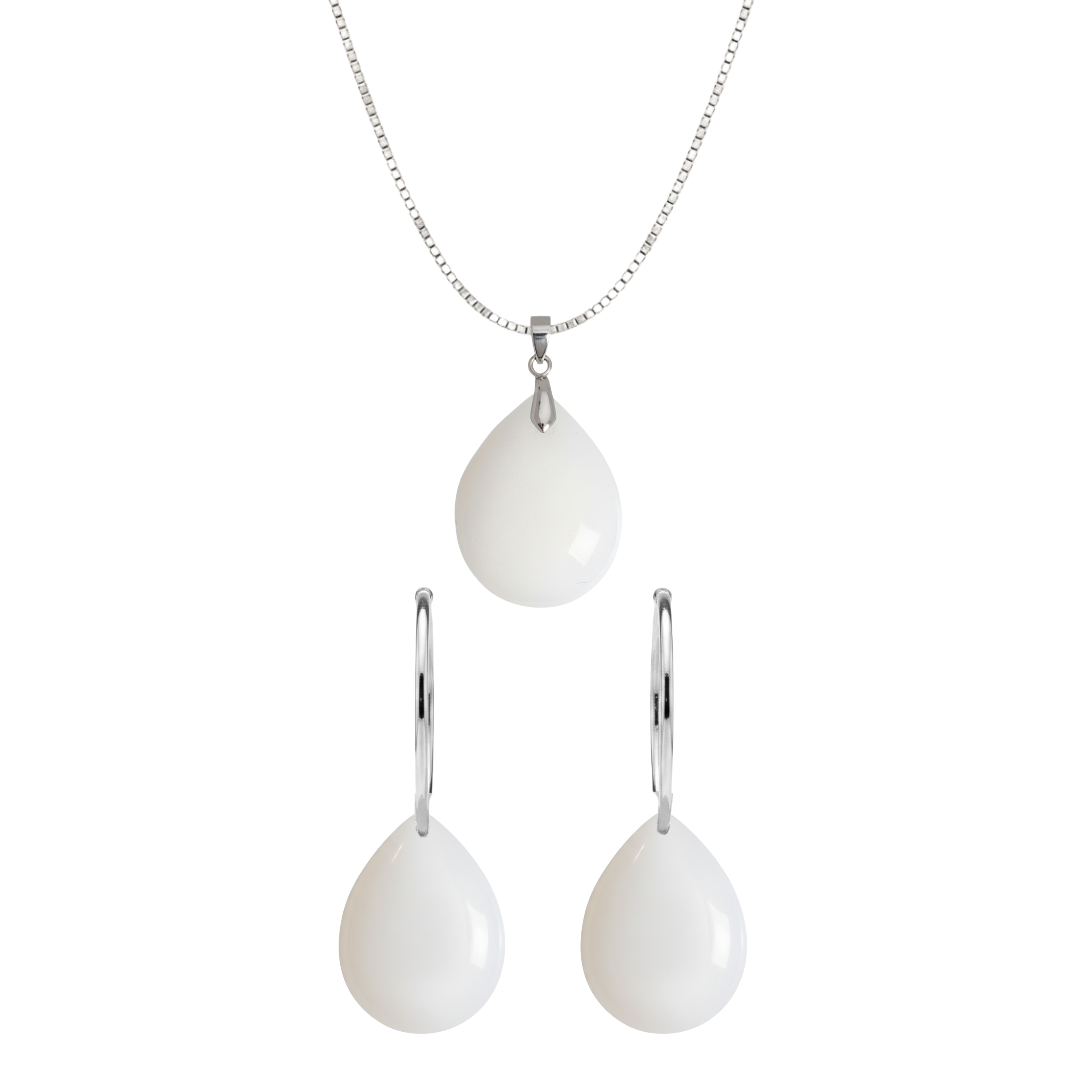 Colgante con Cadena y Pendientes – Kit no incluido