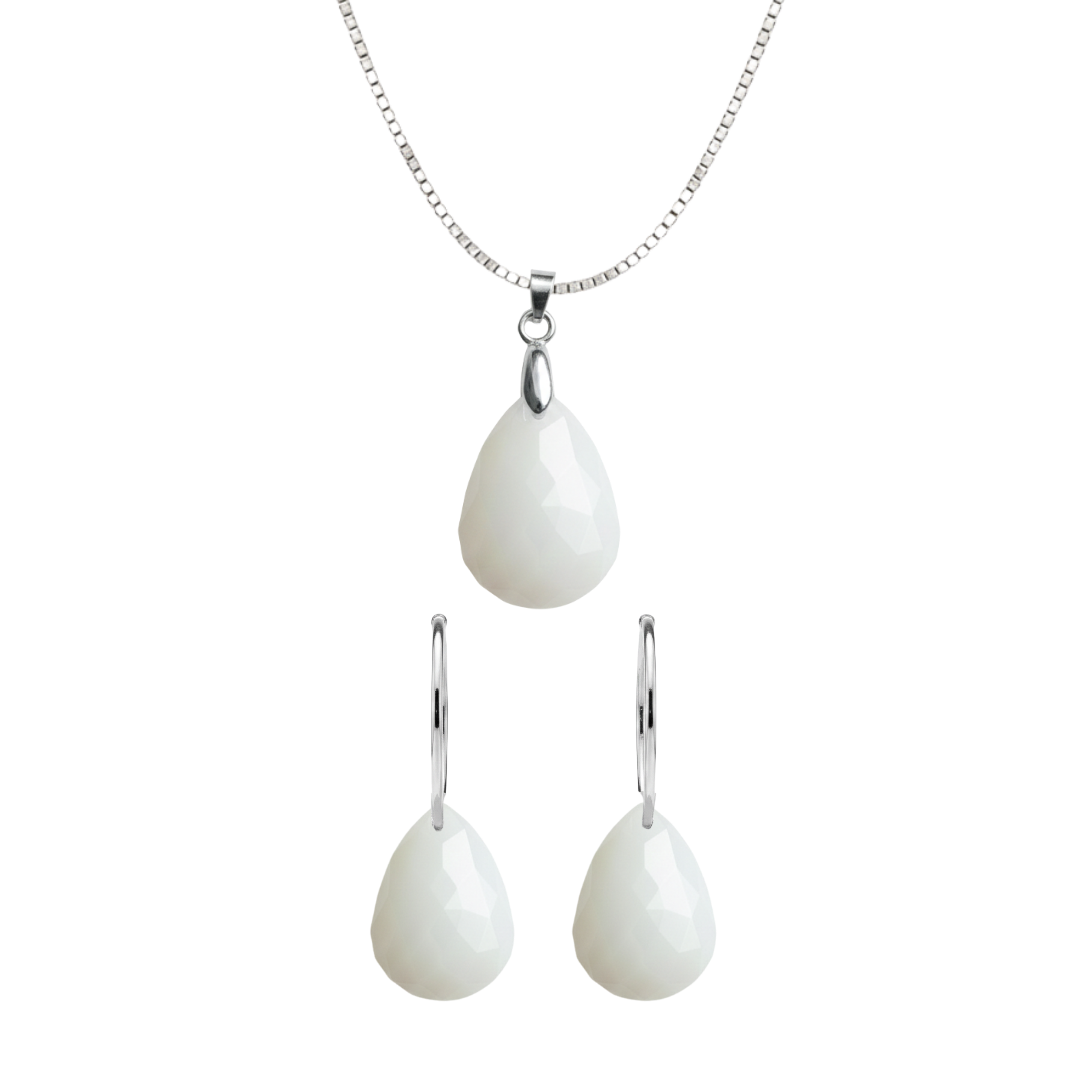 Colgante con Cadena y Pendientes – Kit no incluido