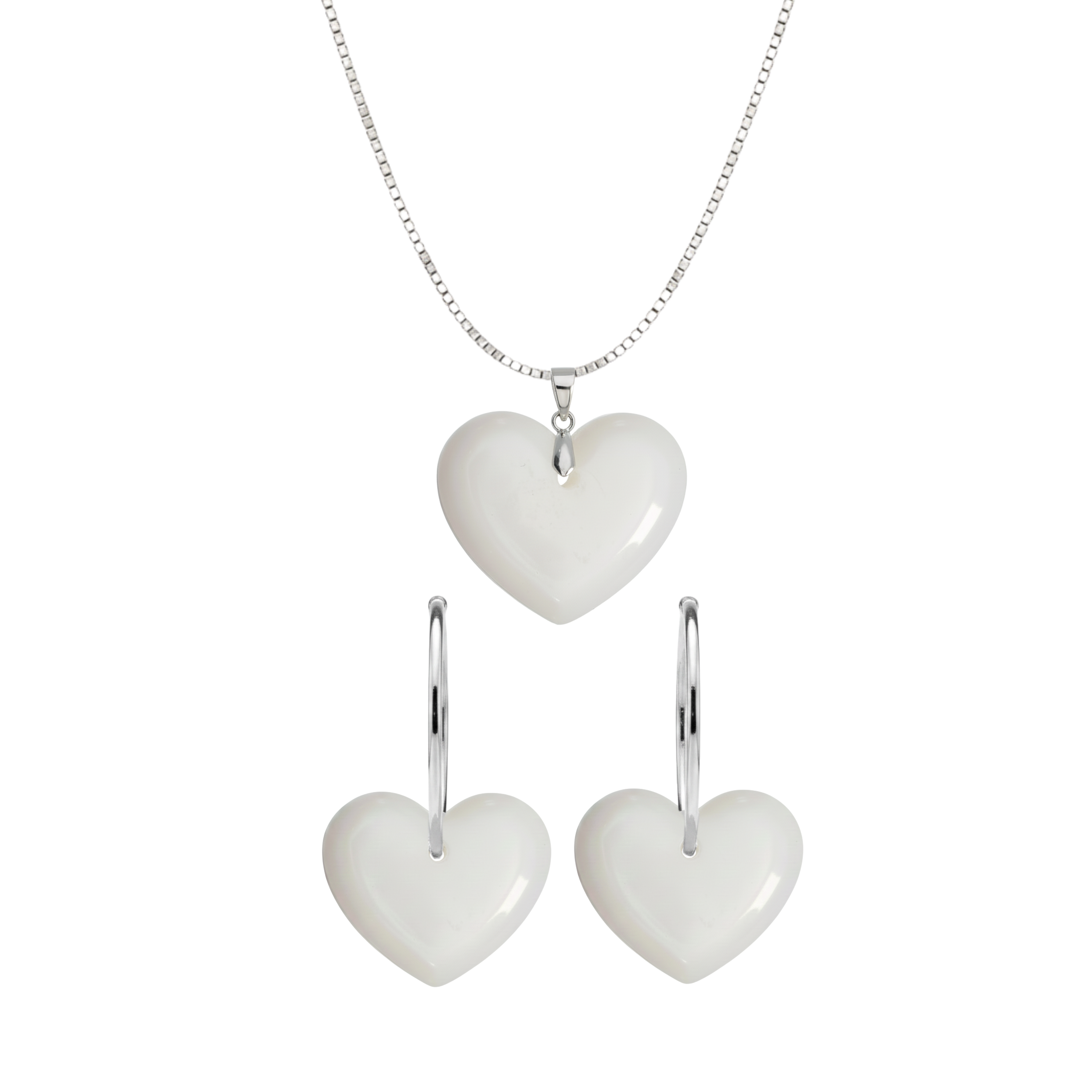 Colgante con Cadena y Pendientes – Kit no incluido