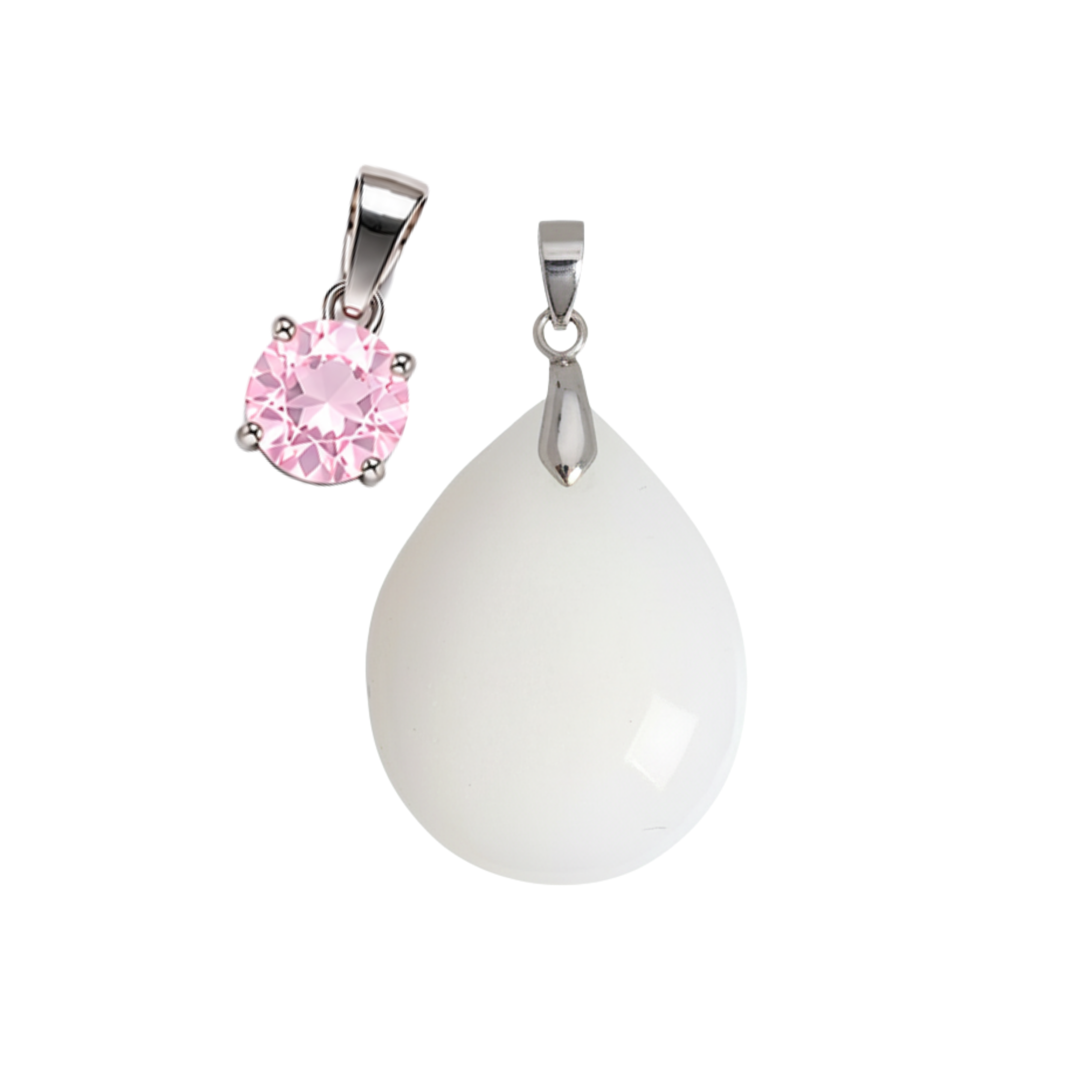 Mini Gota Adicional com Pingente de Pedra do Mês de Nascimento