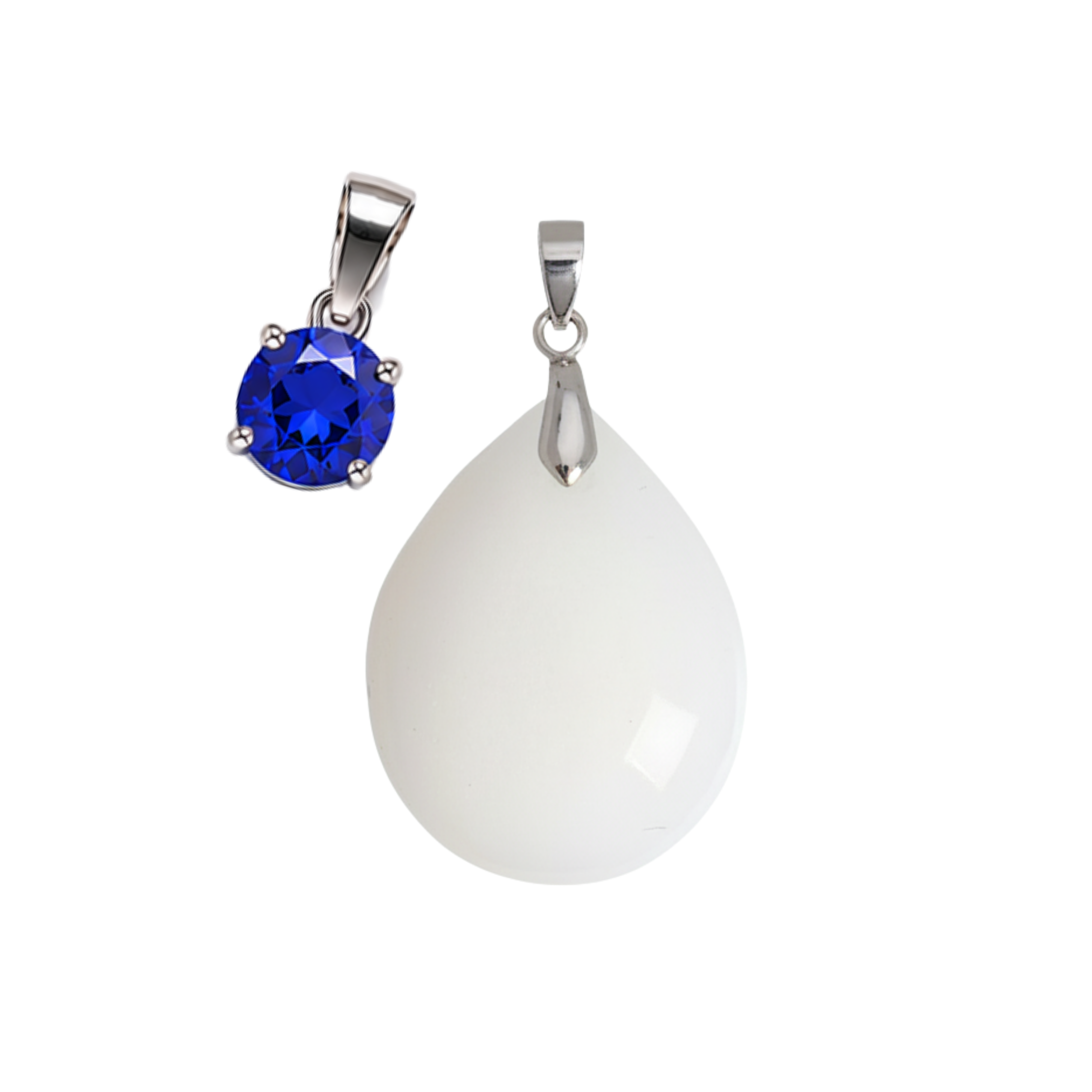 Mini Gota Adicional com Pingente de Pedra do Mês de Nascimento
